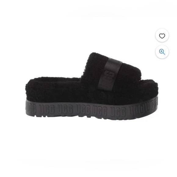 Buy UGG® Womens Fluffita Slippers
Black - Picture 2 of 6